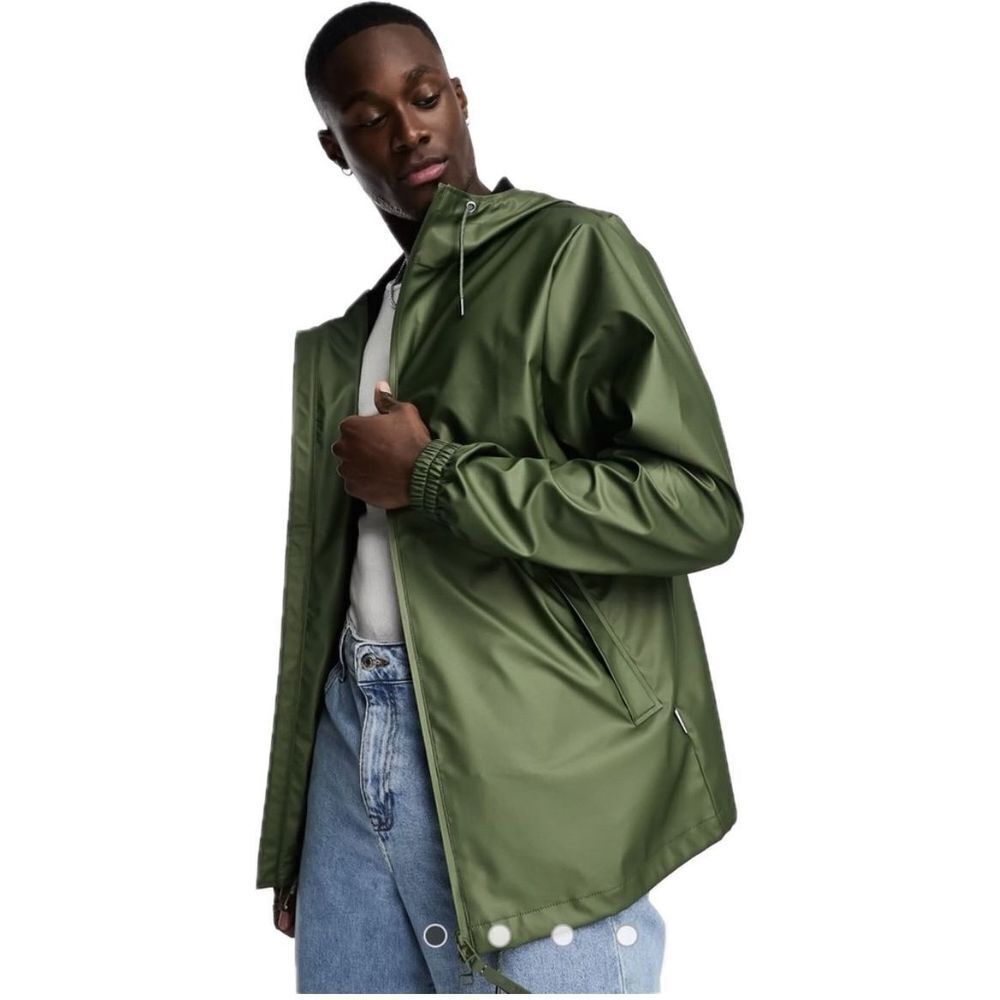 NWT XS Storm Breaker Rains Unisex Waterproof Evergreen Green
